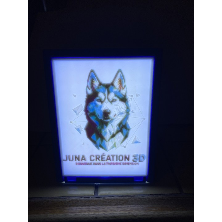 Lithophane à personnaliser