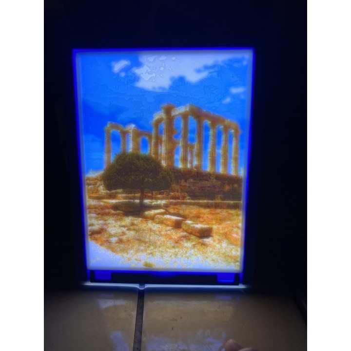 Lithophane à personnaliser